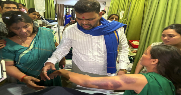 जमीनी विवाद -दलित परिवार की सात बेटियों पर दबंगों ने लाठियों से किया हमला