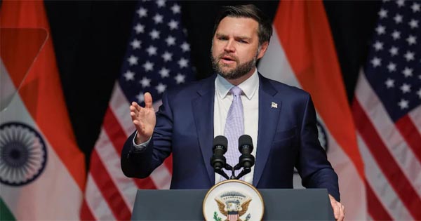 अमेरिकी उपराष्ट्रपति जेडी वेंस बोले- हम युद्ध नहीं कर रहे, ईरान के परमाणु कार्यक्रम को खत्म करना लक्ष्य…