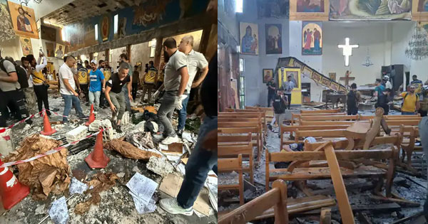 सीरिया : दमिश्क के चर्च में आत्मघाती हमला… 22 लोगों की मौत, कई घायल; ISIS आतंकी ने पहले की फायरिंग, फिर खुद को बम से उड़ाया
