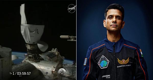 28 घंटे सफर के बाद ISS पहुंचे शुभांशु शुक्ला, इंटरनेशनल स्पेस स्टेशन पहुंचने वाले पहले भारतीय, कहा- एक बच्चे की तरह हर चीज सीख रहा हूं