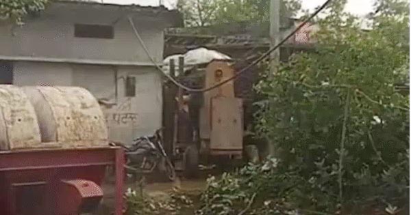 रायसेन : सिलवानी में करंट लगने से बड़ा हादसा, तीन मजदूरों की मौत, 4 घायल; छत ढलाई के बाद लिफ्ट मशीन हटाते समय हुआ हादसा