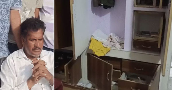 मुरैना में भाजपा नेता के घर 1 करोड़ की डकैती, कट्टे की नोक पर लूटे जेवर, कैश और बंदूक