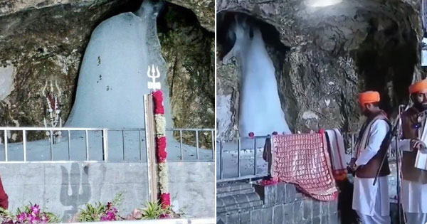 अमरनाथ यात्रा शुरू : पहली आरती के साथ गुफा में गूंजे जयकारे, पहलगाम से पहला जत्था रवाना; 9 अगस्त को रक्षाबंधन पर होगा समापन