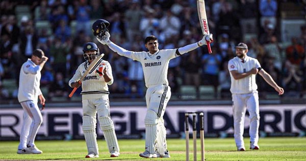 IND vs ENG : एजबेस्टन में शुभमन गिल का ऐतिहासिक प्रदर्शन, सुनील गावस्कर का 54 साल पुराना रिकॉर्ड टूटा, एक ही टेस्ट में दोहरा शतक और शतक जड़ने वाले दूसरे भारतीय बल्लेबाज
