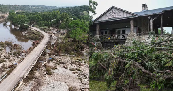 अमेरिका के टेक्सास में बाढ़ से तबाही : अब तक 51 की मौत, 27 लड़कियां लापता; 850 से ज्यादा लोगों को किया गया रेस्क्यू