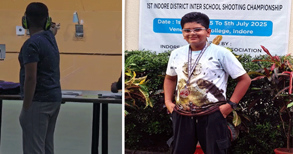 इंदौर : निशानेबाजी में चमके भविष्य के सितारे, जिला स्तरीय शूटिंग प्रतियोगिता में विहान कुमरावत ने जीता गोल्ड, 13 वर्षीय श्रीहान को मिला सिल्वर मेडल