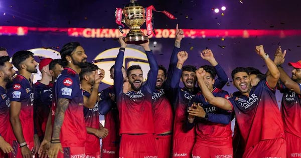 आरसीबी बनी IPL की सबसे वैल्यूएबल टीम, पांच-पांच बार की चैंपियन MI और CSK को पीछे छोड़ा, आईपीएल की कुल वैल्यू 1.56 लाख करोड़ रुपए