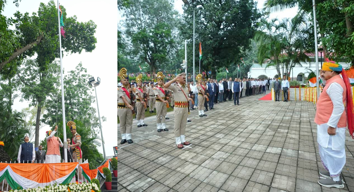 मध्य प्रदेश में 79वां स्वतंत्रता दिवस : CM मोहन यादव ने किया ध्वजारोहण, लाडली बहनों के लिए किया बड़ा ऐलान