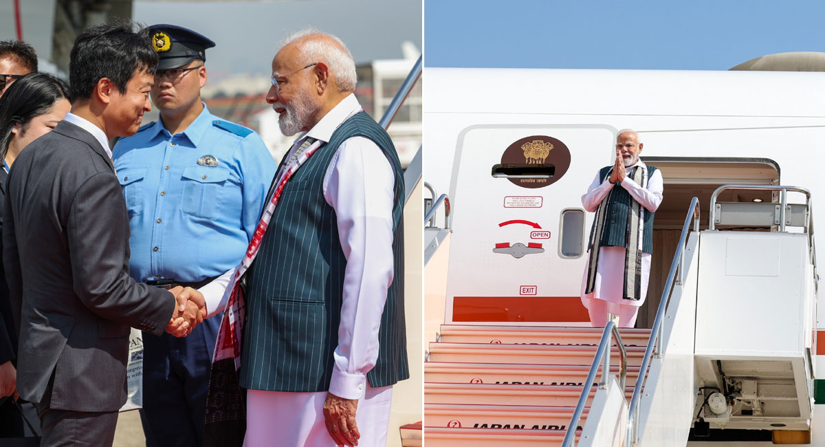 जापान दौरे पर PM मोदी : टोक्यो में गायत्री मंत्र से हुआ स्वागत, रणनीतिक साझेदारी और निवेश पर होगा फोकस