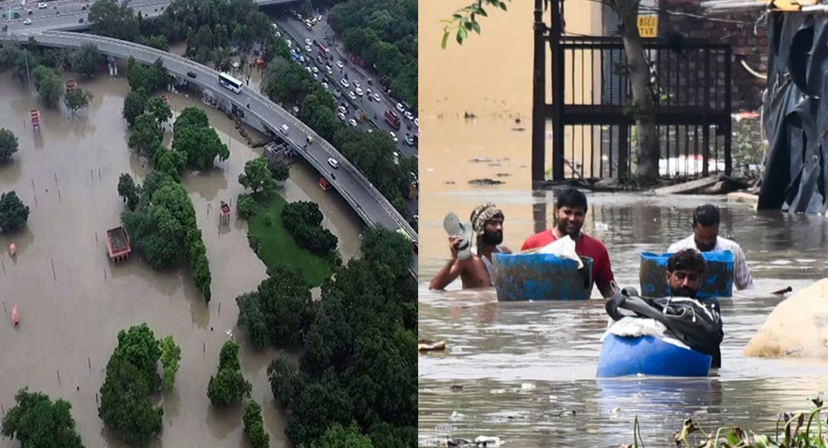 दिल्ली में 'जल प्रलय' : यमुना का जलस्तर खतरे से ऊपर, सचिवालय और राहत कैंप तक पानी; श्मशान घाट भी जलमग्न