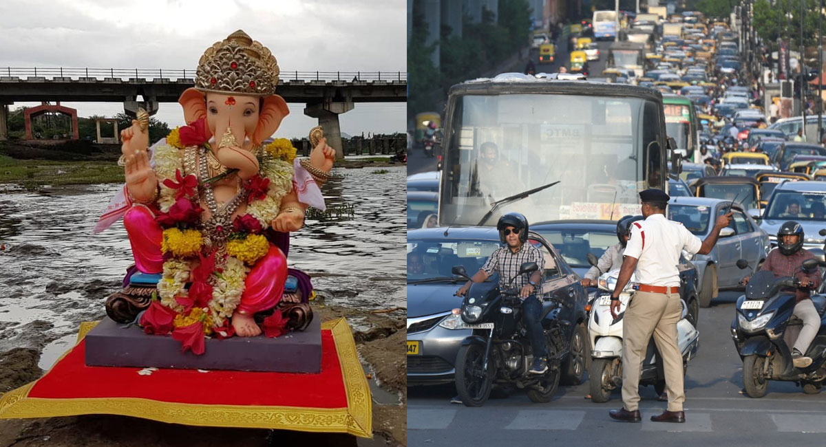 ओल्ड सिटी जाने वालों अलर्ट! गणेश विसर्जन के चलते डायवर्ट रहेंगे रूट, घर से निकलने से पहले देख लें डायवर्जन प्लान