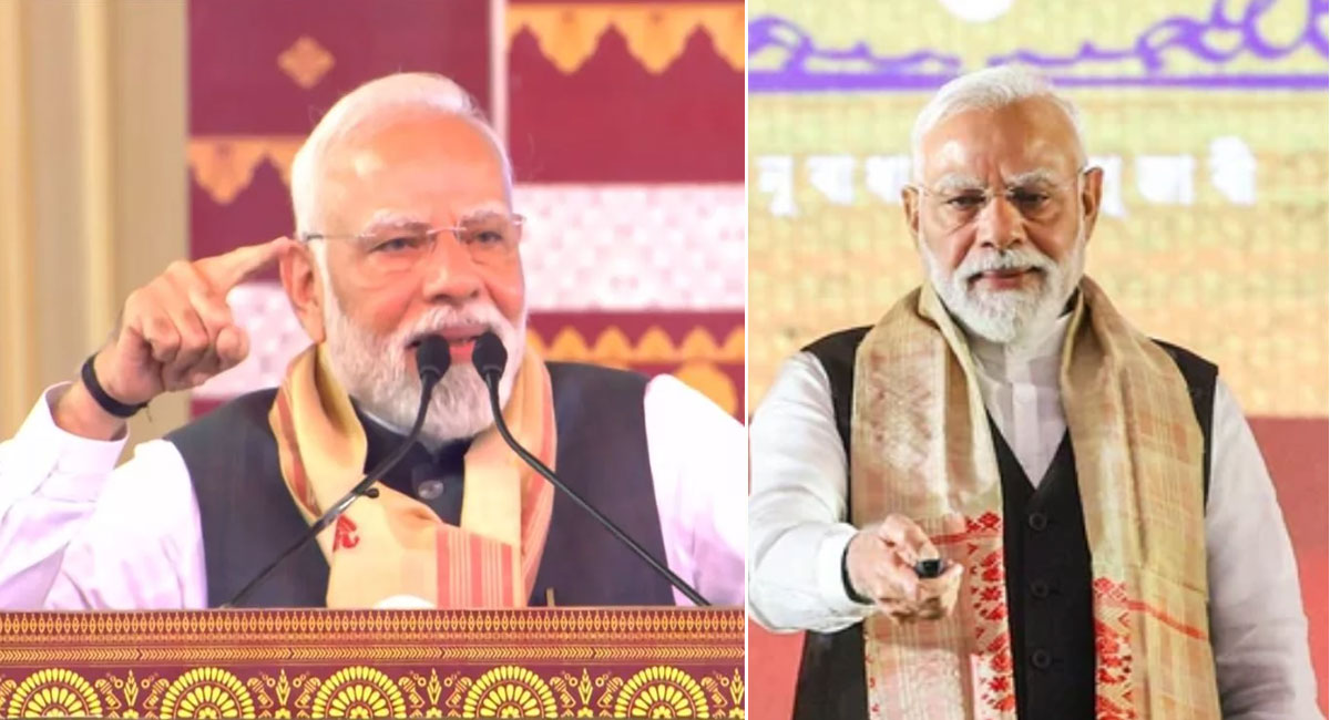 PM मोदी का असम दौरा : स्वास्थ्य, ऊर्जा और विकास के बड़े प्रोजेक्ट्स का किया उद्घाटन; बोले- मैं शिव भक्त, जहर निगल लेता हूं