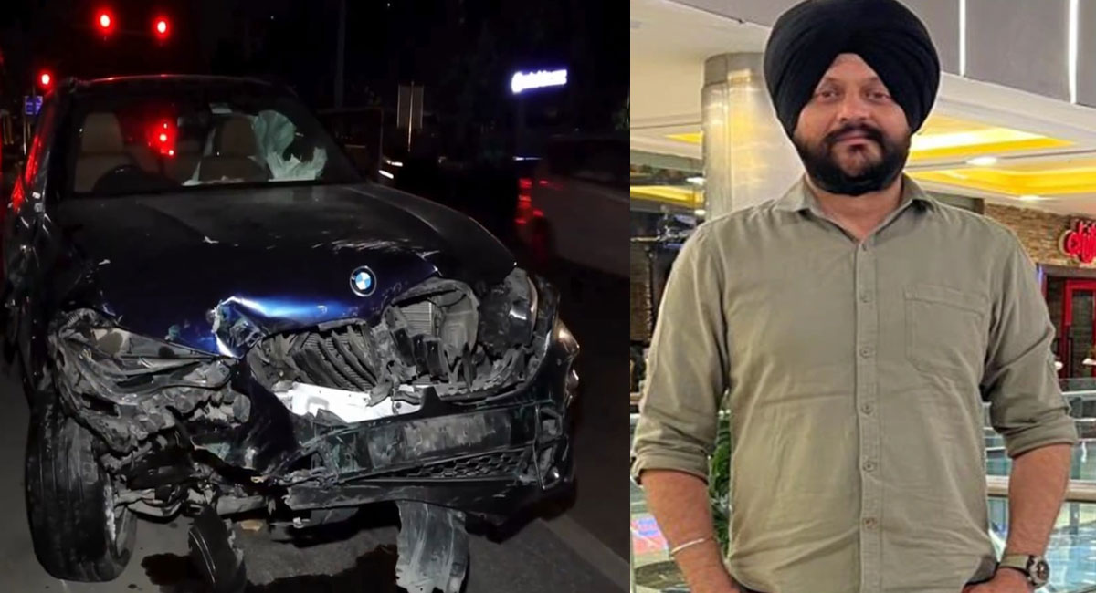 दिल्ली : तेज रफ्तार BMW ने बाइक को मारी टक्कर, वित्त मंत्रालय के डिप्टी सेक्रेटरी नवजोत सिंह की मौत; पत्नी की हालत नाजुक