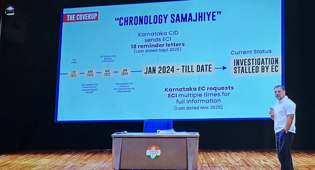 12 हजार वोटों का 'फर्जीवाड़ा'... राहुल गांधी का बड़ा आरोप, वोट चोरी और चुनाव आयोग पर गंभीर सवाल