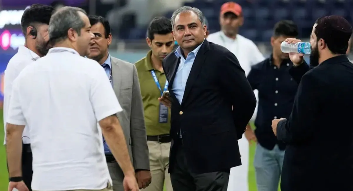 एशियन क्रिकेट काउंसिल (ACC) अध्यक्ष और पाकिस्तान क्रिकेट बोर्ड (PCB) चेयरमैन मोहसिन नकवी 