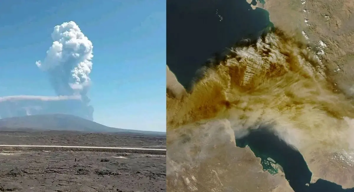 भारत की ओर बढ़ा SO₂ बादल, जानिए क्या-क्या होगा प्रभावित