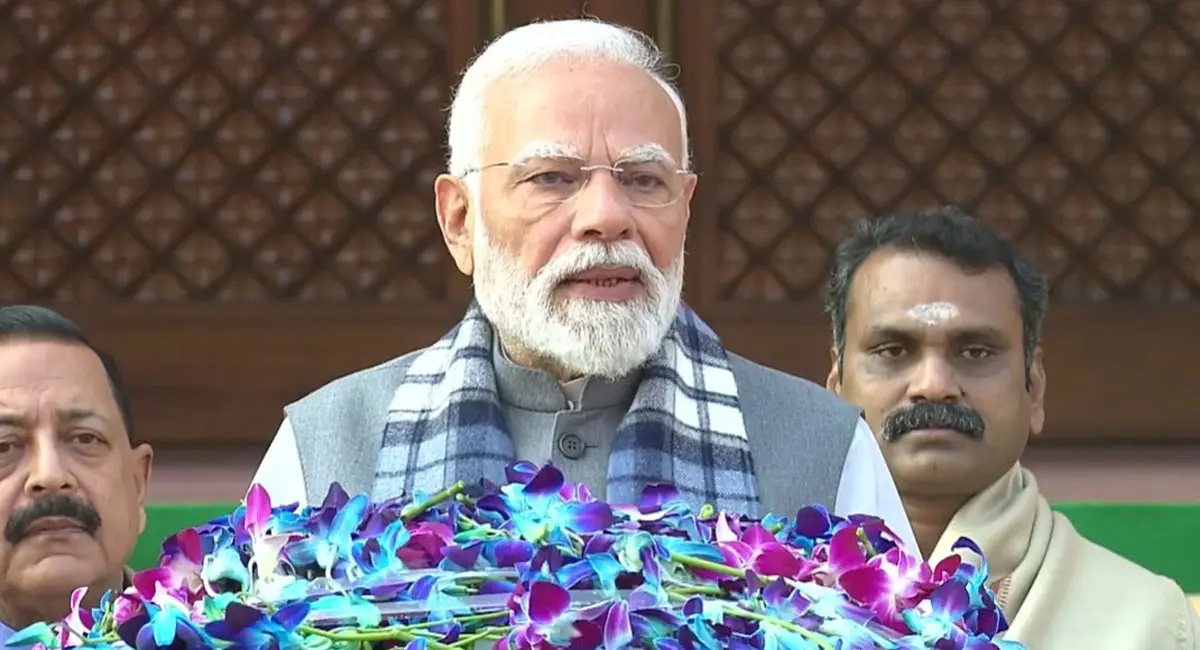 शीतकालीन सत्र से पहले PM मोदी का संबोधन, बोले- सदन में ड्रामा नहीं डिलीवरी हो, नारे नहीं नीति पर बल देना चाहिए 