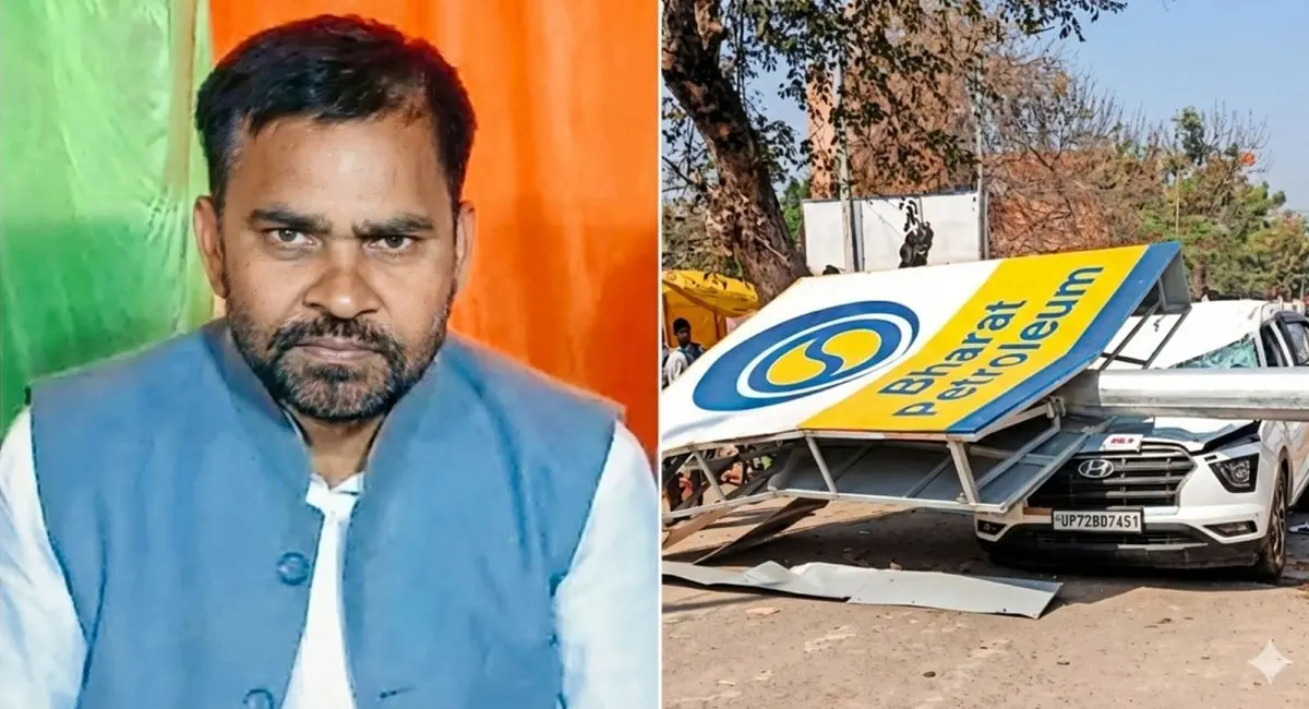 सपा नेता की दर्दनाक मौत… CCTV में कैद हुए मौत के 14 सेकंड