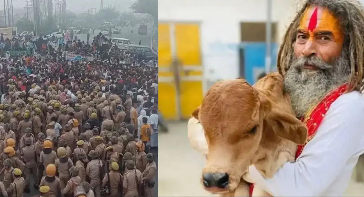 ‘फरसा वाले बाबा’ की मौत पर उठे सवाल, समर्थकों का हाईवे जाम; आरोप- गौतस्करों ने ट्रक से कुचलकर मारा