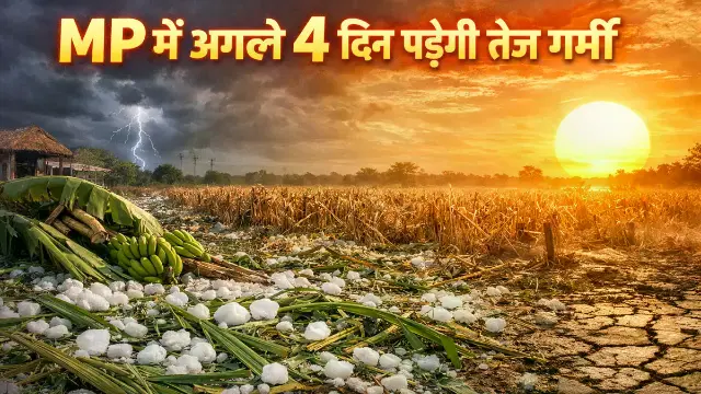 पहले आंधी-बारिश... अब लू का खतरा, 17 जिलों में ओलावृष्टि से फसलें बर्बाद; अगले 4 दिन पड़ेगी तेज गर्मी