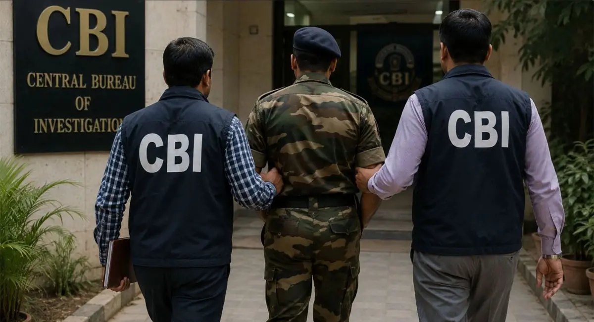 CBI ने सेना के कर्नल हिमांशु बाली को किया गिरफ्तार, 50 लाख रिश्वत लेने का आरोप