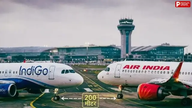 टैक्सीवे पर आमने-सामने आ गए Air India और IndiGo के विमान, सिर्फ 200 मीटर दूर थे दोनों