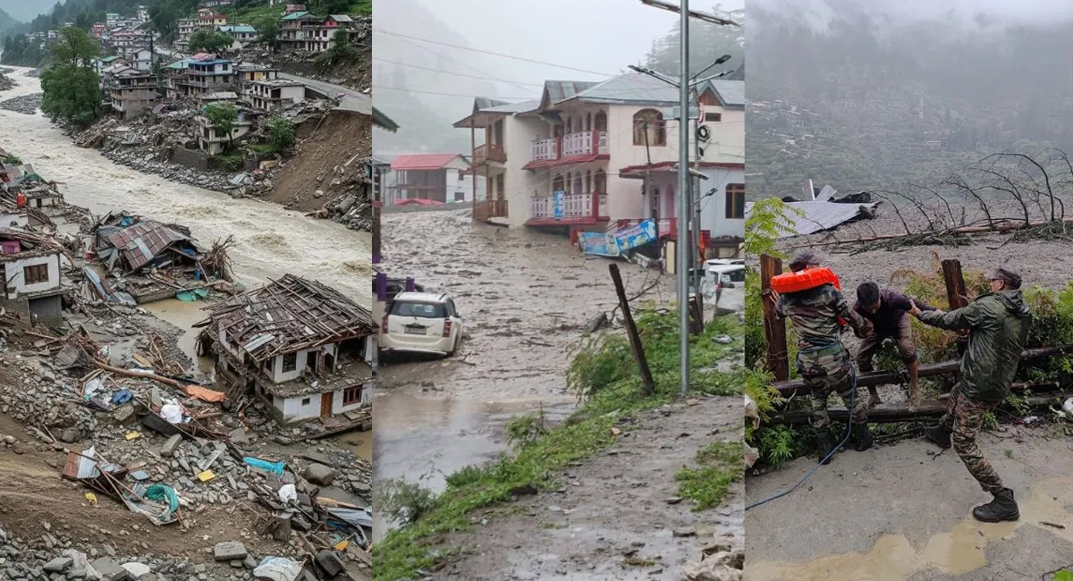 उत्तराखंड धराली त्रासदी : बादल फटते ही 34 सेकंड में उजड़ गया पूरा गांव, 4 की मौत; 50 से ज्यादा लापता, रेस्क्यू ऑपरेशन जारी
