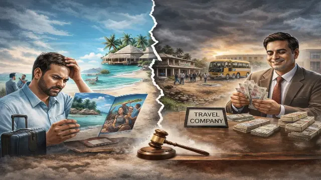 वेकेशन पैकेज का झांसा पड़ा महंगा, उपभोक्ता आयोग ने कंपनी पर लगाया ₹3.10 लाख जुर्माना