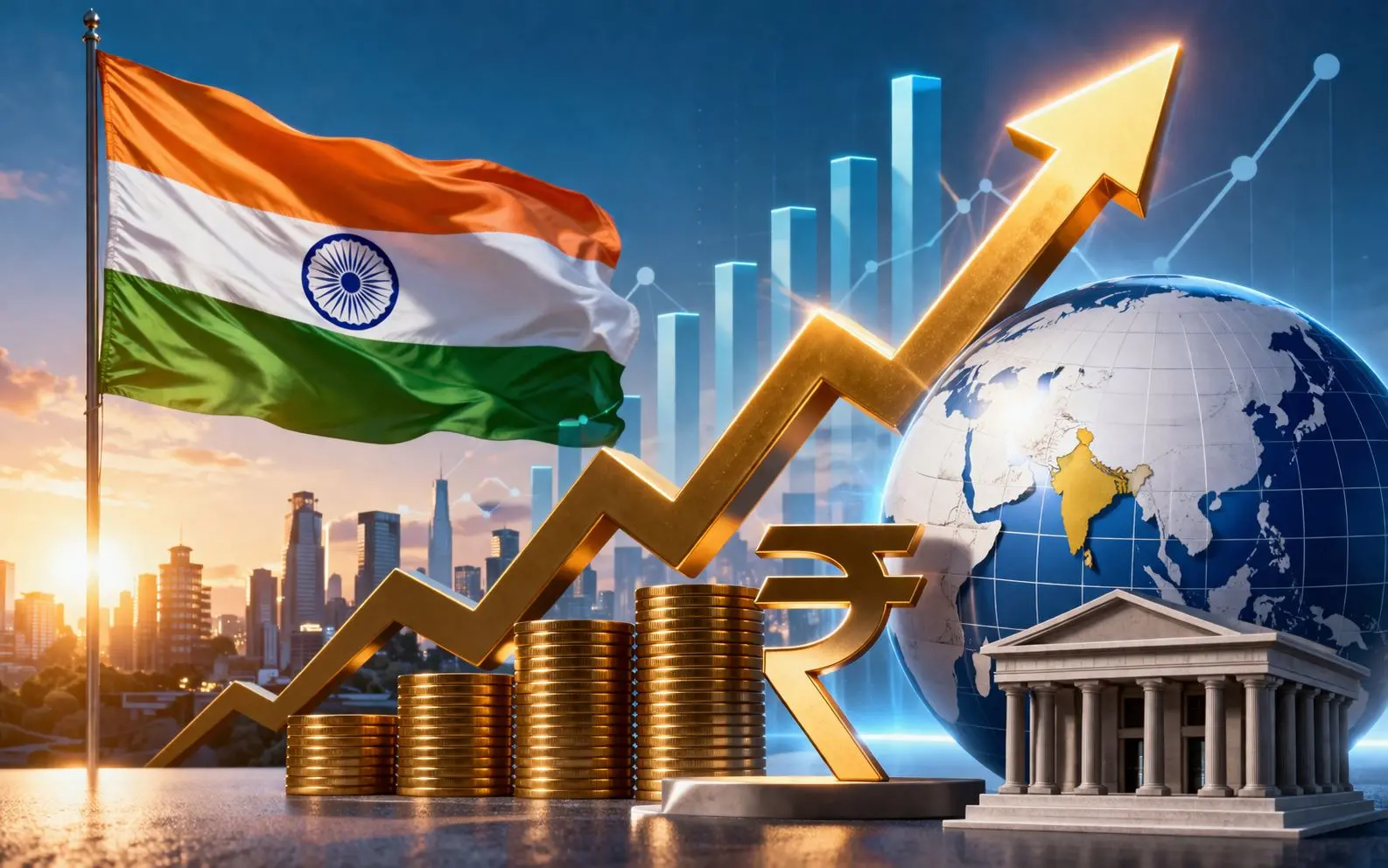 भारत पर वर्ल्ड बैंक का भरोसा कायम, FY27 में 6.6% GDP ग्रोथ का अनुमान; GST कट से बढ़ी मांग का असर