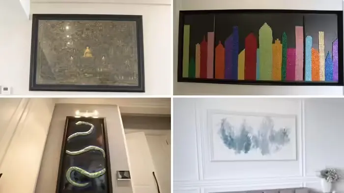 Sunny Leone Paintings.