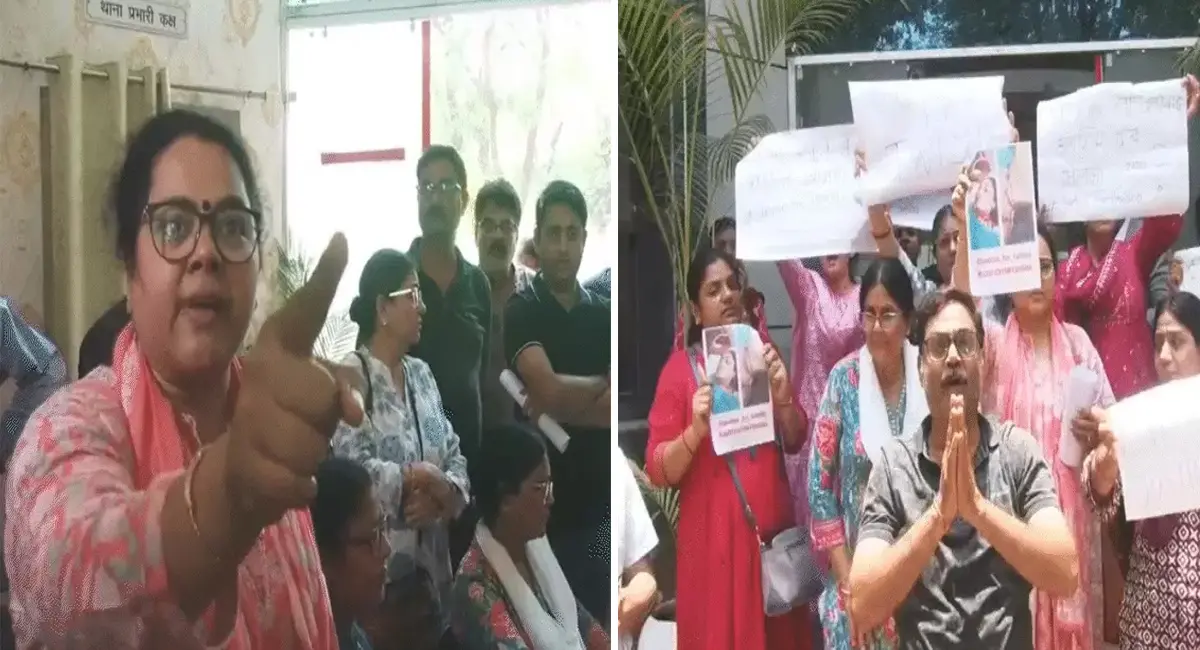 पति समर्थ और रिटायर्ड जज सास गिरीबाला सिंह पर FIR दर्ज
