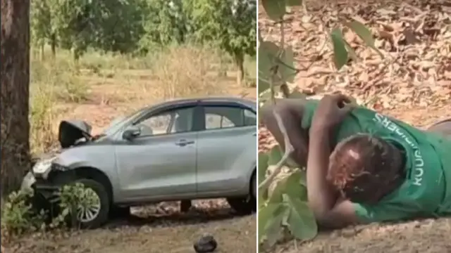 ताला-मानपुर मार्ग पर हादसा, कार-बाइक की टक्कर में 2 युवकों की मौत