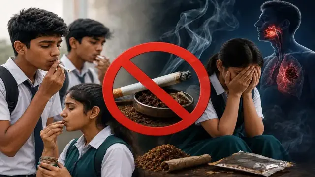 11 साल की उम्र से शुरू हो रही लत, MP में 15 साल की उम्र तक 47.7% लड़के और 11.6% लड़कियां चख लेती हैं तंबाकू का स्वाद