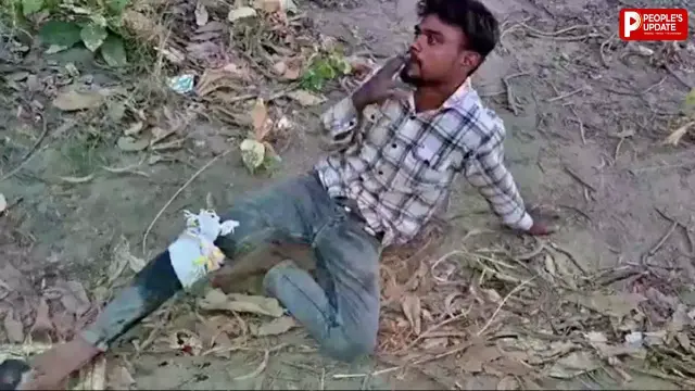 एनकाउंटर में घायल बदमाश की अजीब डिमांड, बोला- साहब… एक बीड़ी पिलवा दो