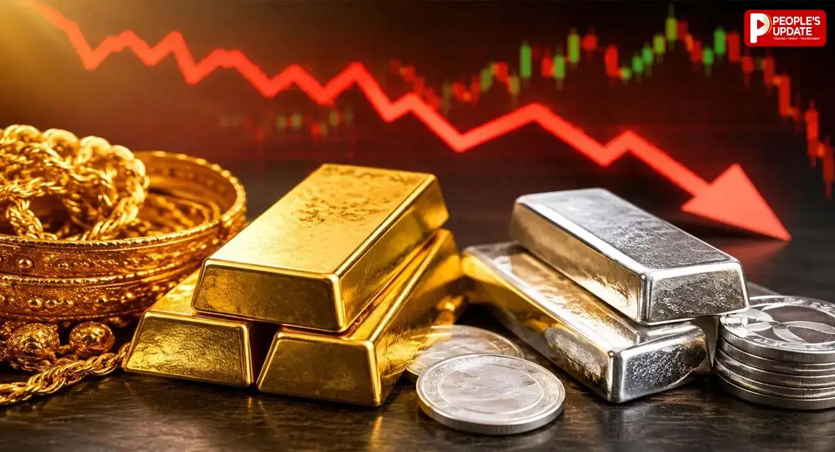 सोना ₹927 सस्ता होकर ₹1.55 लाख के करीब, चांदी में ₹100 की गिरावट; ऑल टाइम हाई से ₹20 हजार सस्ता हुआ गोल्ड