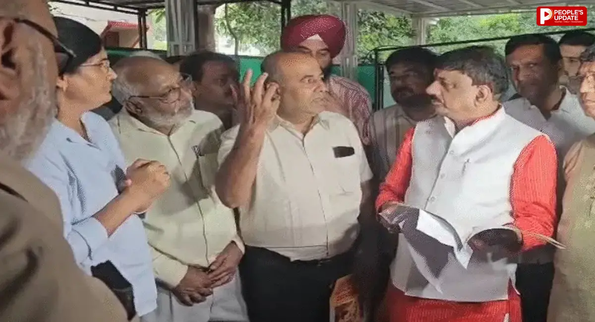 व्यापारियों ने सांसद को सौंपा ज्ञापन, BHEL की जमीन के आवंटन पर आंदोलन की चेतावनी
