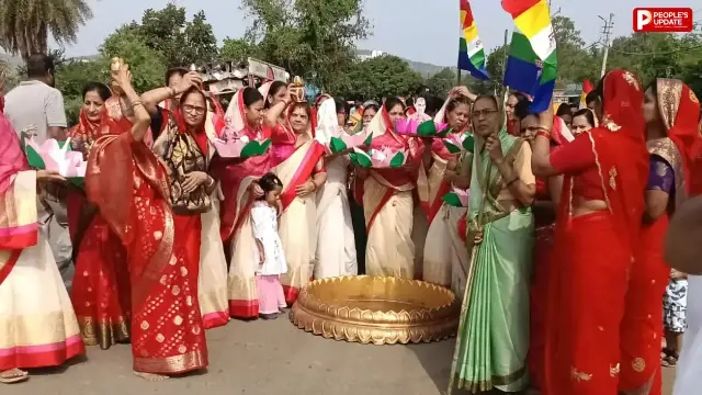 मुनि श्री 108 विश्व सूर्य सागर जी महाराज की भव्य मंगल अगवानी से गूंजी धार्मिक नगरी बाड़ी, अब होगा चातुर्मास
