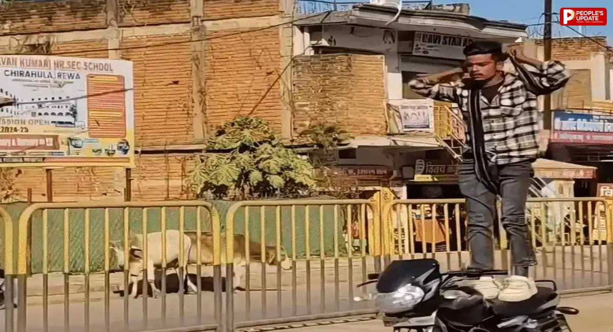 रील के लिए कट्टा, सड़क पर स्टंट! रीवा में युवक के VIDEO से मचा हड़कंप, पुलिस जांच में जुटी