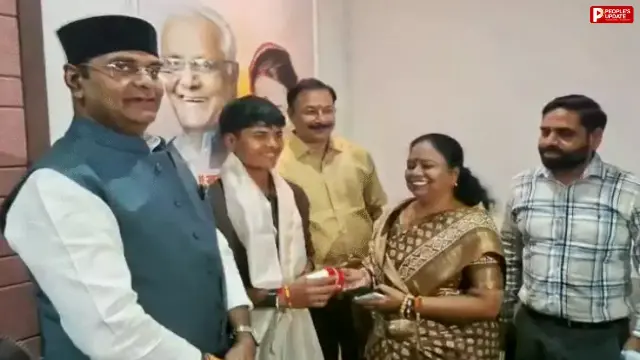 एशियन गेम्स गोल्ड के बाद भोपाल पहुंचीं क्रांति गौड़, खेल मंत्री विश्वास सारंग से की मुलाकात