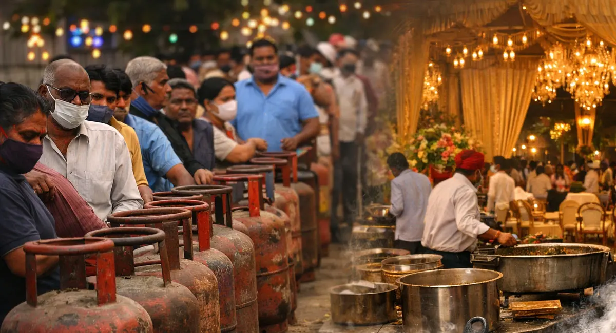 गैस संकट के बीच 15 अप्रैल से शादी सीजन शुरू, वैवाहिक आयोजनों पर पड़ा असर