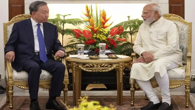 प्रधानमंत्री नरेंद्र मोदी और वियतनाम के राष्ट्रपति की द्विपक्षीय बैठक, 2030 तक 25 अरब डॉलर व्यापार का लक्ष्य