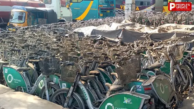 ट्रैक से उतरी साइकिल, कभी ग्रीन ट्रांसपोर्ट का मॉडल रहा प्रोजेक्ट अब बदहाली का शिकार