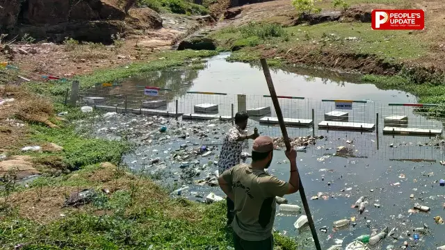सतपुड़ा टाइगर रिजर्व में लगा पहला फ्लोटिंग ट्रैश बैरियर, नदियों को प्लास्टिक कचरे से बचाने की पहल
