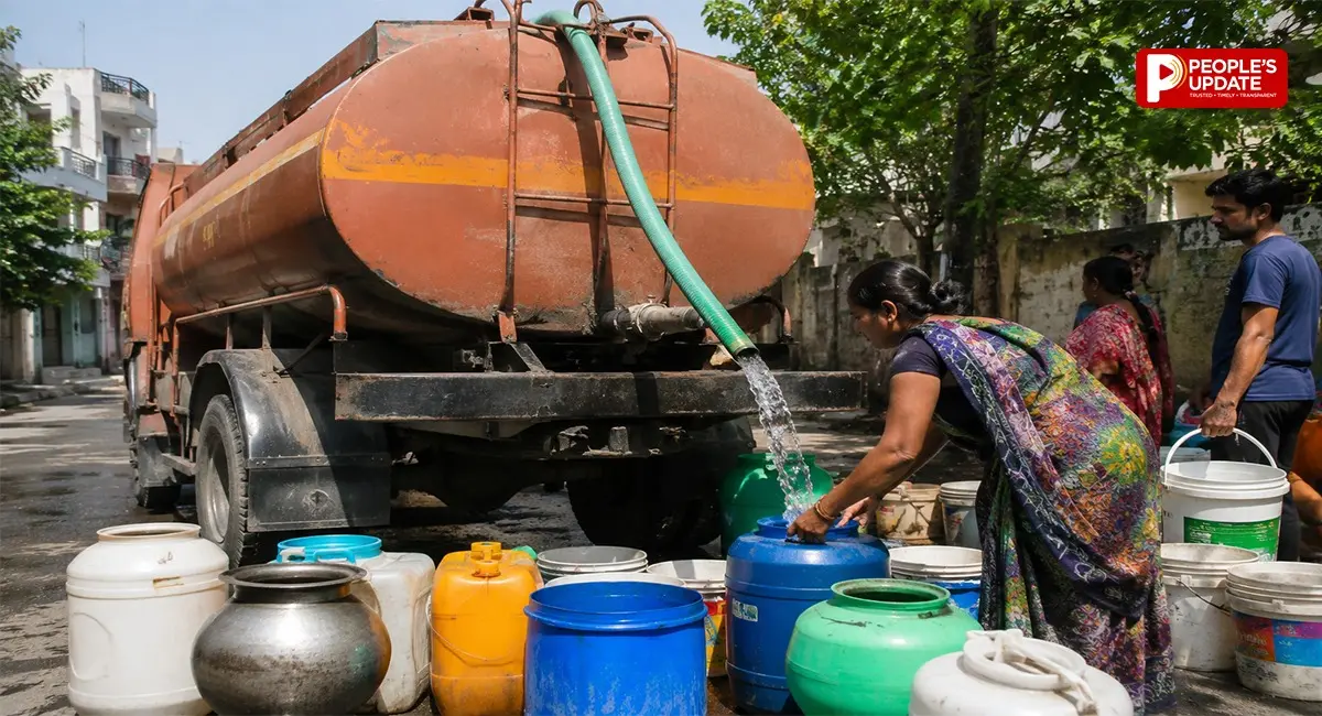 टैंकरों का पानी भी महंगा, 6000 लीटर के दाम 1500 से 1800 रुपये तक पहुंचे; शिप्रा से इंदौर लाकर बेच रहे पानी