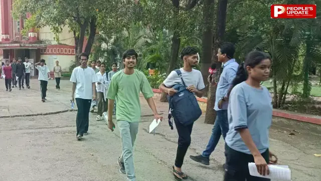 जबलपुर में 8 हजार से ज्यादा परीक्षार्थियों ने दी नीट की परीक्षा, स्टूडेंट्स बोले-पहले के मुकाबले आसान था पेपर
