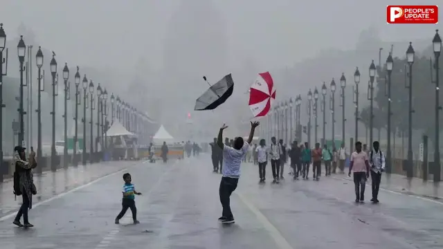 दिल्ली-एनसीआर में बदला मौसम, आसमान में धूल का गुबार छाया; बरसात के आसार