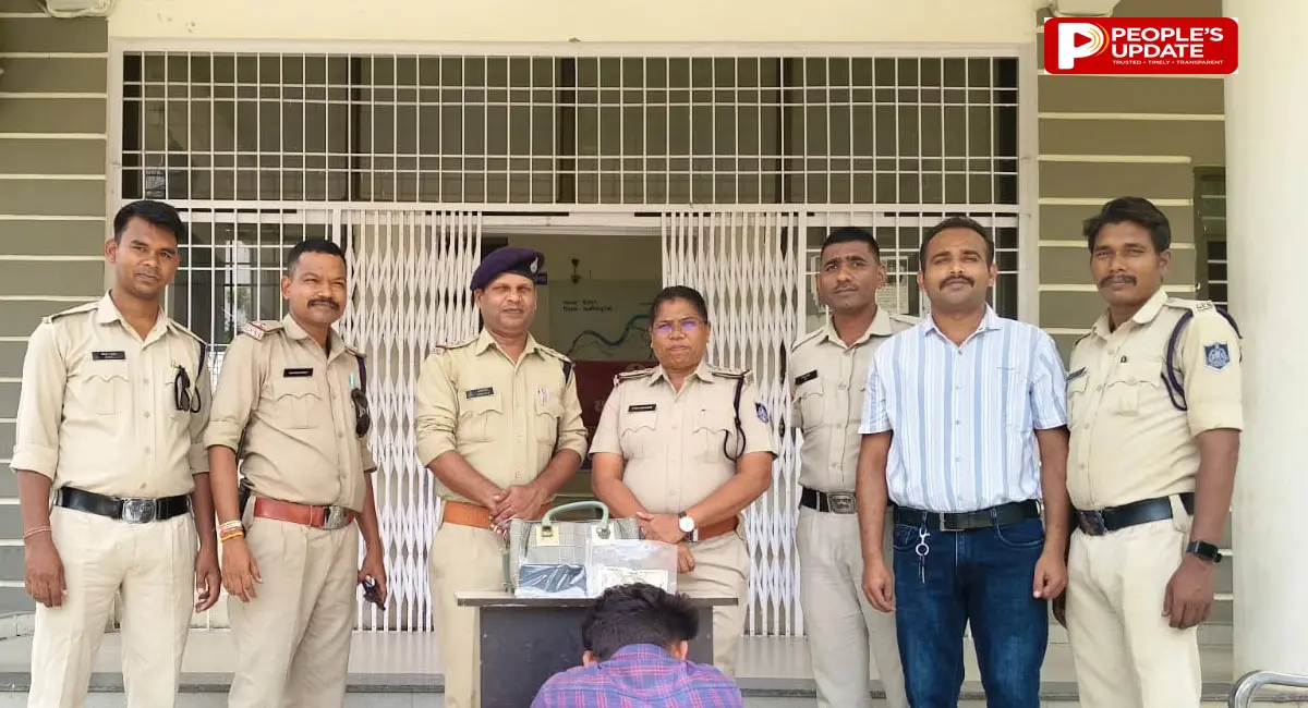 शातिर चोर गिरफ्तार, चोरी का सामान बरामद; आरोपी पर पहले से दर्ज हैं केस