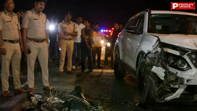 तेज रफ्तार कार ने बाइक सवारों को रौंदा, दो युवकों की मौत; आरोपी चालक को तलाश रही पुलिस 