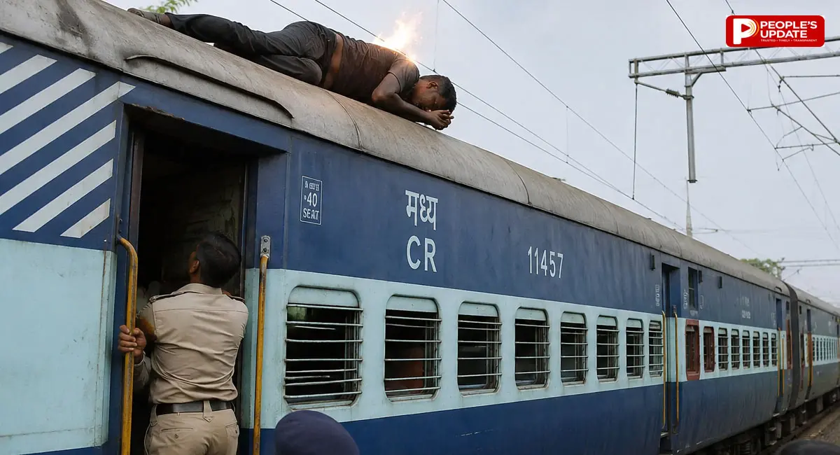 हाईटेंशन लाइन की चपेट में आने से झुलसा, गंभीर हालत में जिला अस्पताल रेफर