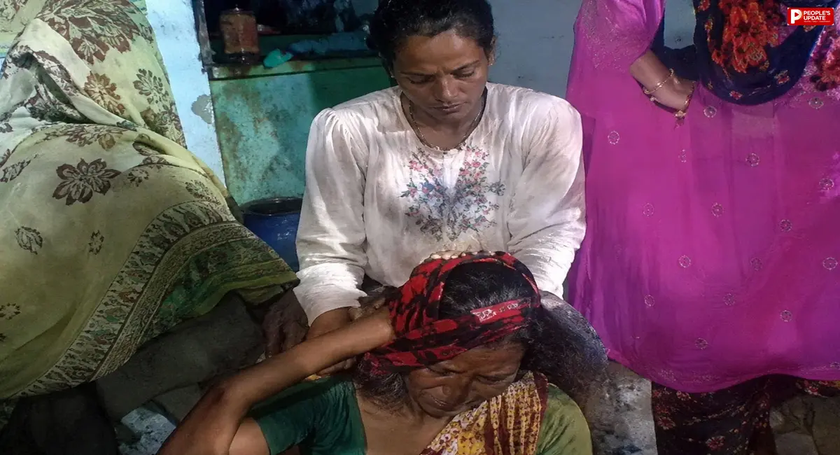 महिला को मार डाला, घर से 300 मीटर तक घसीटा